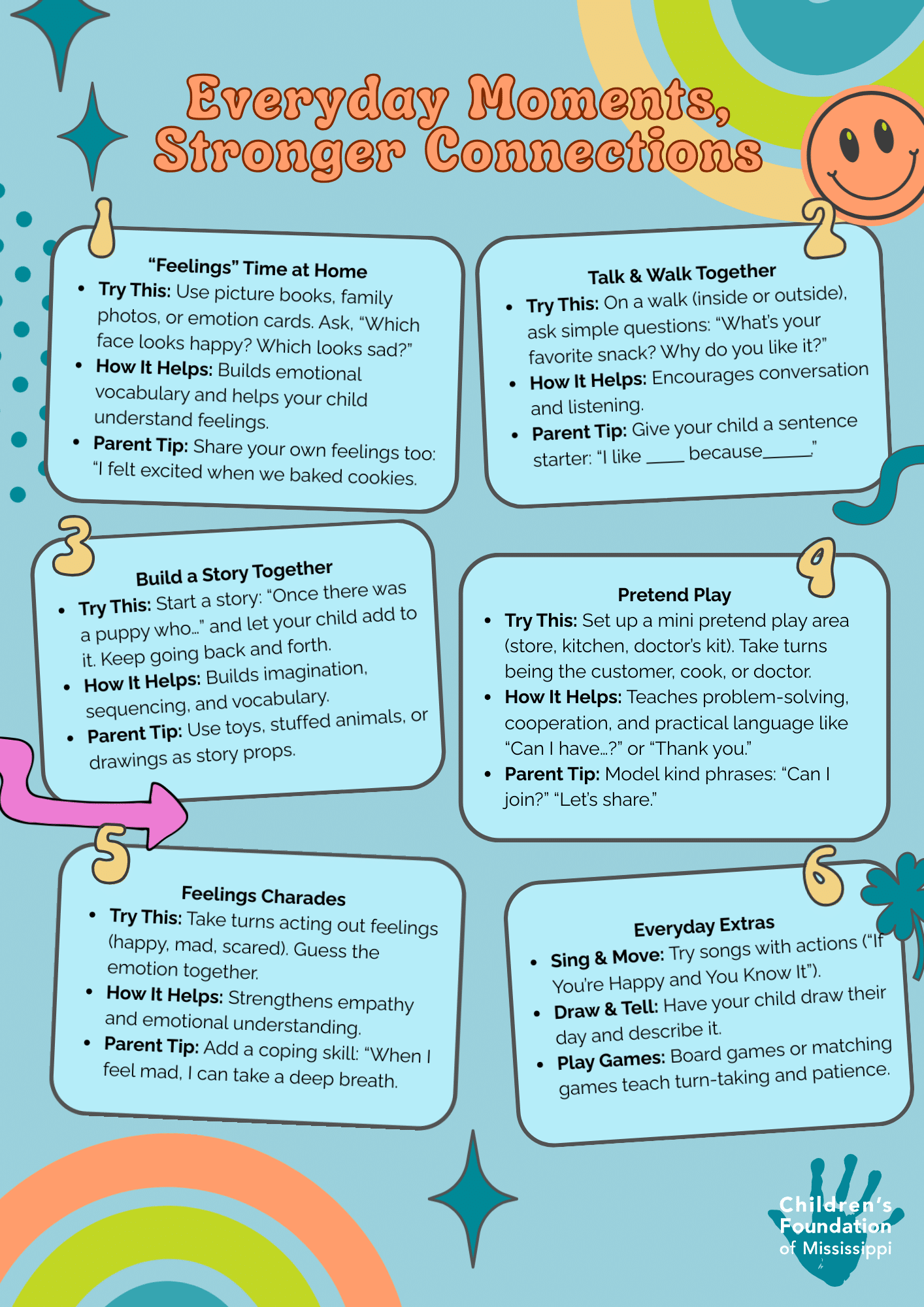 every day moments stronger conections