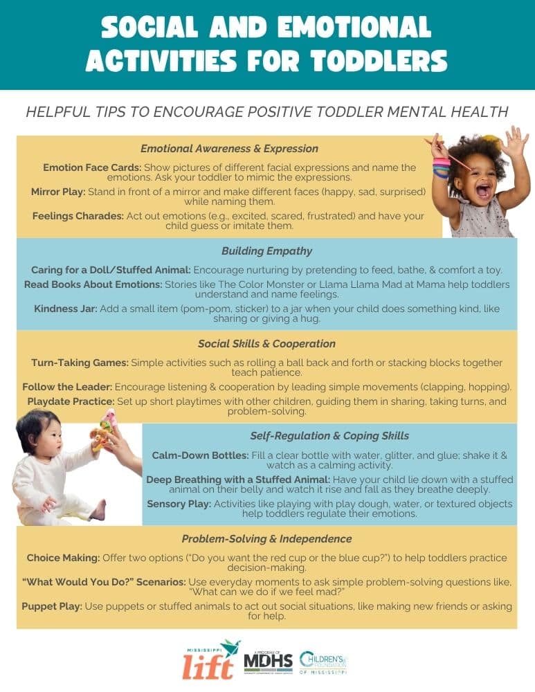 social and emotional activities for toddlers